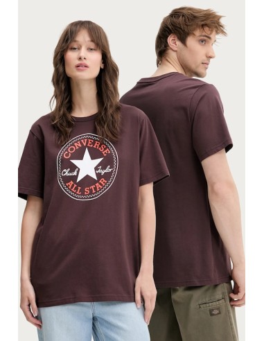 Camiseta unisex Converse Go-To All Star - Burdeos
