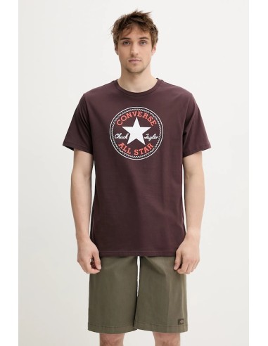 T-shirt Unisex Converse Go-To All Star - Bordeaux