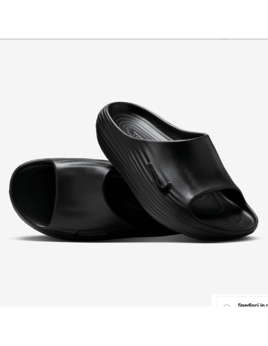 Chausson Unisex Nike Reactx Rejuven8 Slide - Noir