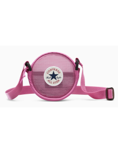 Borsa Converse Round Mesh Floating Pocket Pouch - Fucsia