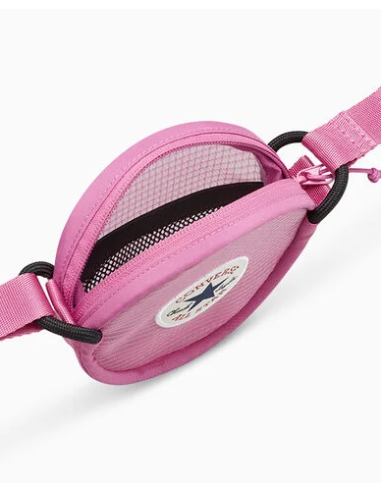 Sac pochette flottant Converse rond en maille -...