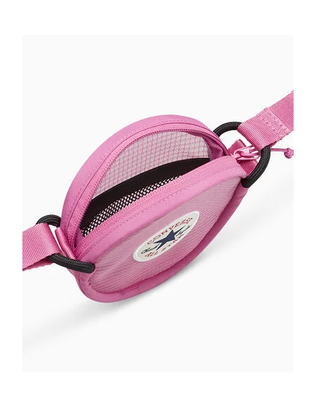 Borsa Converse Round Mesh Floating Pocket Pouch - Fucsia