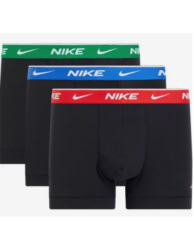 Tre Boxer Nike Everyday Cotton Stretch - Nero