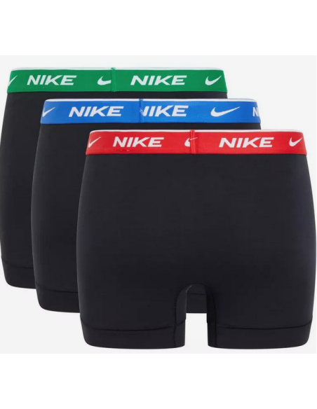 Tre Boxer Nike Everyday Cotton Stretch - Nero
