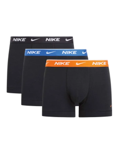 Tre Boxer Nike Everyday Cotton Stretch - Nero