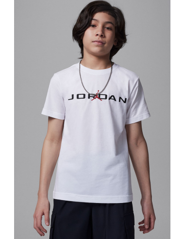 Camiseta Jordan Baseline Niño - Blanco