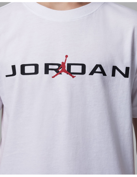 T-shirt Garçon Jordan Baseline - Blanc
