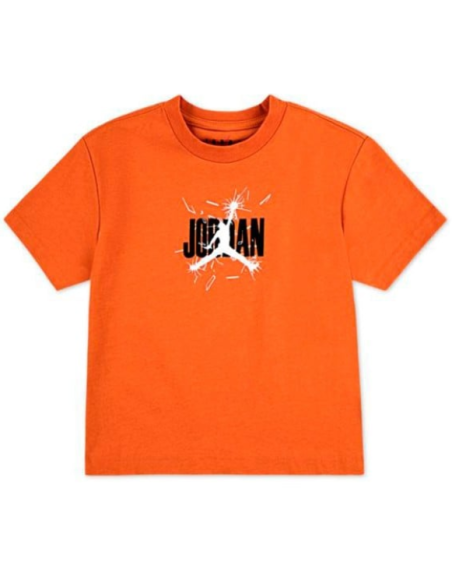 Air Jordan 85 Shatter Kurzarm-T-Shirt für Jungen - Orange