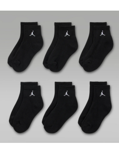 Sei Paia di Calzini Jordan Everyday Essentials - Nero 2