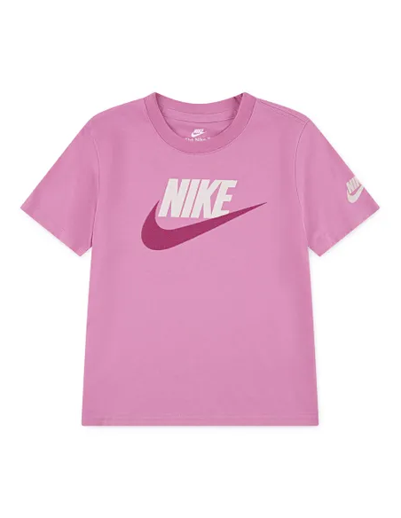 Camiseta Nike Animal Print Futura para niña - Blanca
