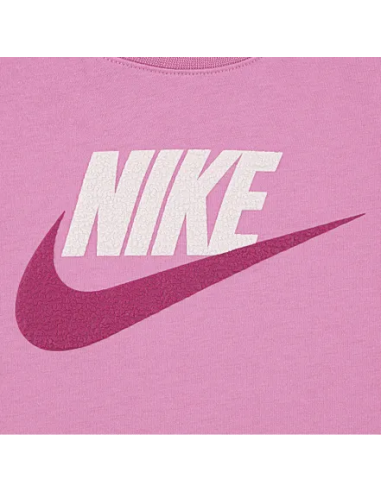 T-shirt Bambina Nike Club Family - Rosa