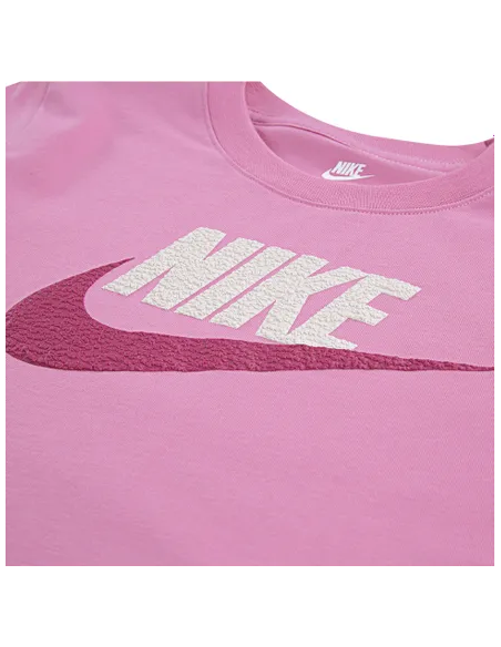 T-shirt Bambina Nike Club Family - Rosa