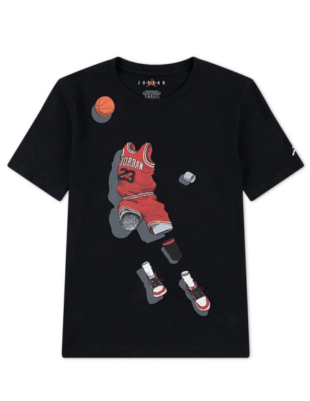 T-shirt Jordan Ghost Man pour garçon - Noir