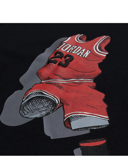 T-shirt Ragazzo Jordan Ghost Man Tee - Nero
