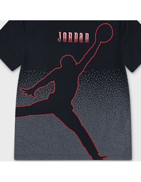 Camiseta Jordan Jumpman Global High-Brand-Read para niño - Negra