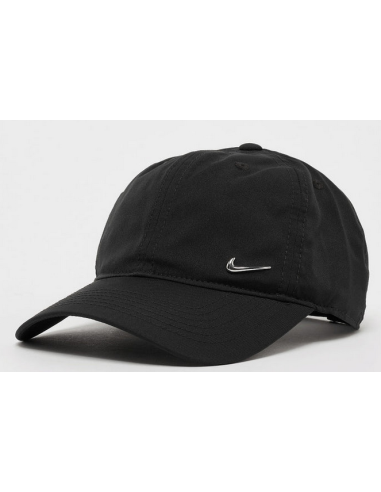 Nike Dri-Fit Metal Swoosh Club Unisex Hat - Black