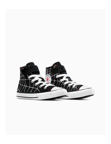 Scarpe Bambino Converse Chuck Taylor All Star Spiderweb Easy On - Nero