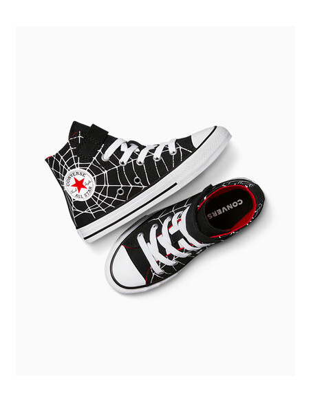 Scarpe Bambino Converse Chuck Taylor All Star Spiderweb Easy On - Nero