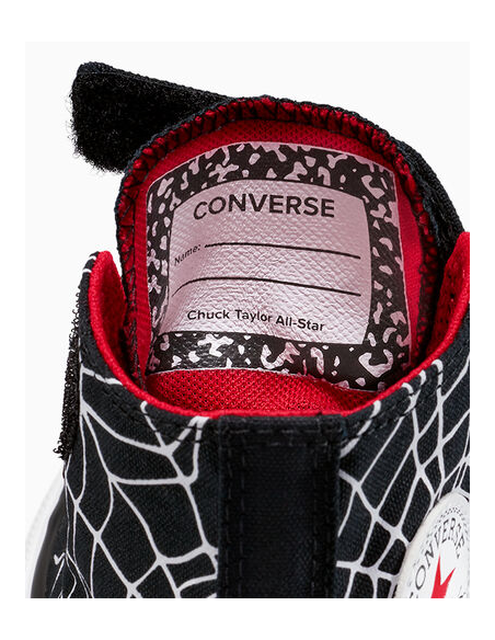 Scarpe Bambino Converse Chuck Taylor All Star Spiderweb Easy On - Nero