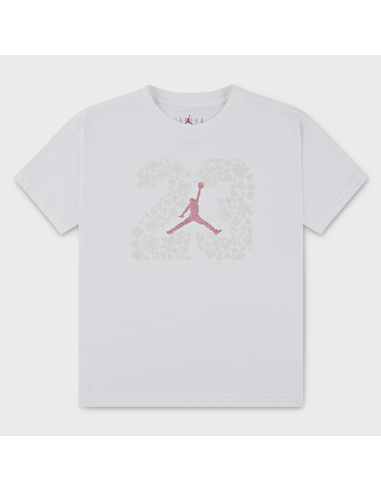 Jordan 23 Floreal Mädchen T-Shirt - Weiß
