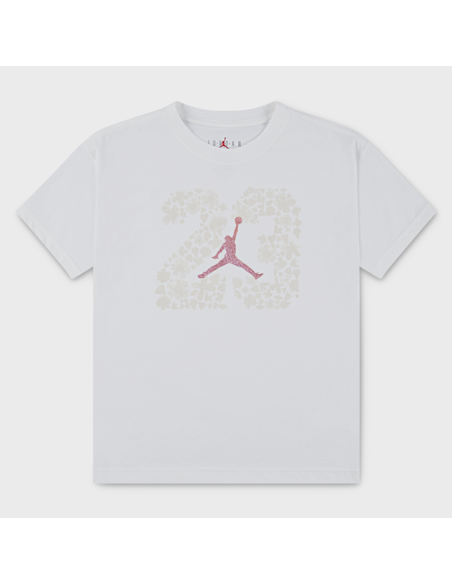 Jordan 23 Floreal girl t-shirt - White