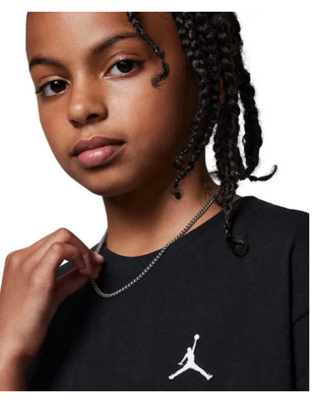 Jordan Brooklyn Essentials Girls' T-Shirt - Black