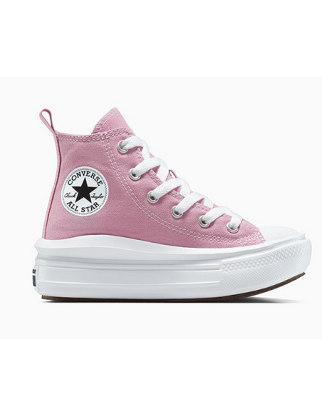 Zapatillas Converse Chuck Taylor All Star Move con plataforma para niña, color Rosa