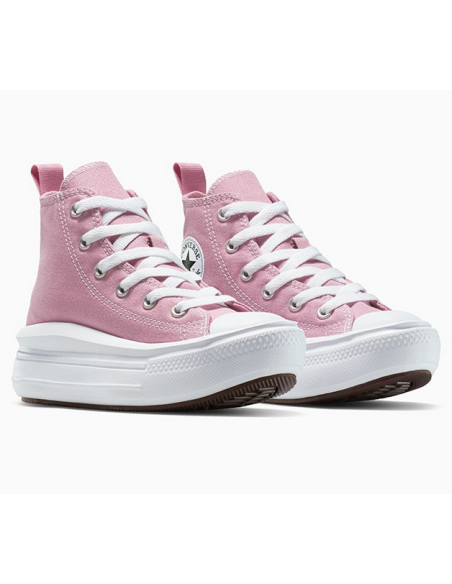 Chaussures Converse Chuck Taylor All Star Move à plateforme pour fille - Rose