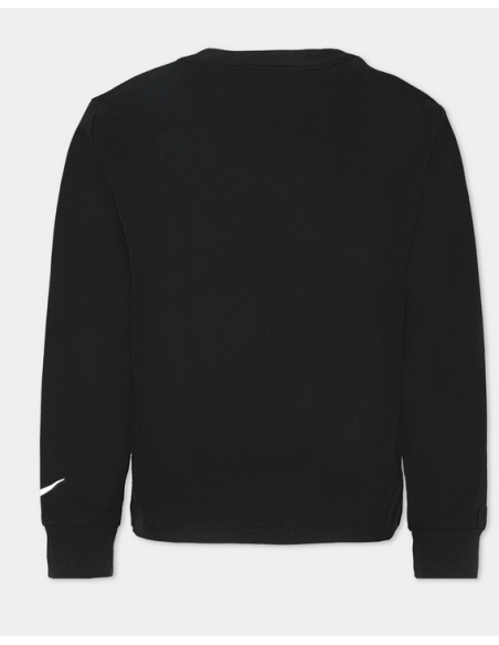 T-shirt Child Nike Long-sleeved basketball shirt - Black