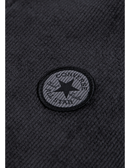Converse Ribbed Velour Flared Mädchen Sweatshirt - Grau