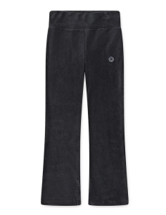 Pantalone Ragazza Converse Ribbed Velour Flared - Grigio