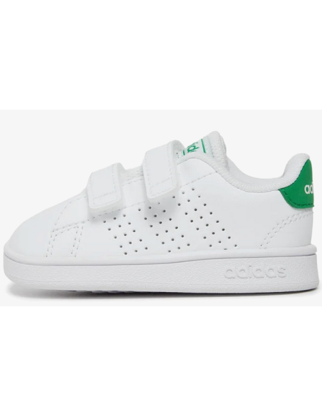 Adidas Advantage Lifestyle Court Two Hook-and-Loop Kids Shoes - White