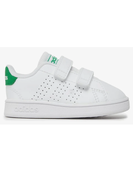 Adidas Advantage Lifestyle Court Two Klett Kinderschuhe - Weiß