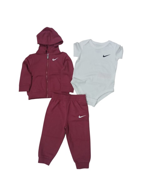 Tuta bambina Nike Club Set - Fucsia