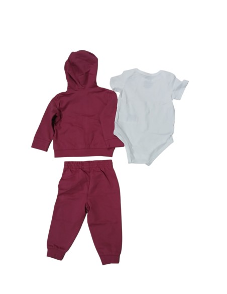 Nike Club Set Mädchen-Trainingsanzug – Fuchsie