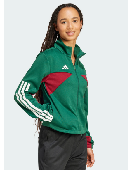 Giacca Donna Adidas Tiro Nations Pack Track Top - Verde