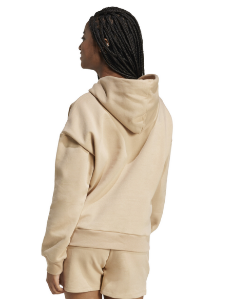 Adidas Essentials Small Logo Feel Cozy Women's Sweatshirt - Beige