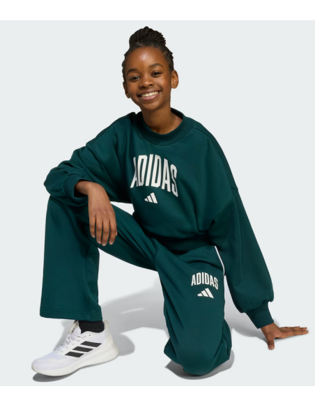 Pantalone Ragazza Adidas Retro' Varsity - Verde