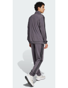 Adidas 3 Stripes Men's Tracksuit - Grey 2