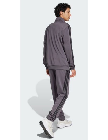 Tuta Uomo Adidas 3 Stripes - Grigio