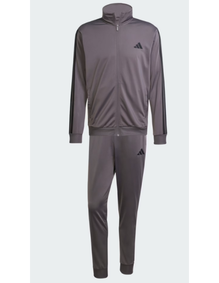Adidas 3 Stripes Men's Tracksuit - Grey