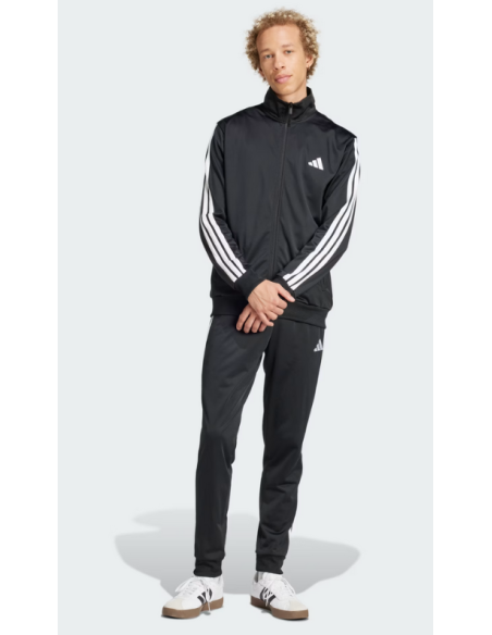 Tuta Uomo Adidas 3 Stripes - Nero