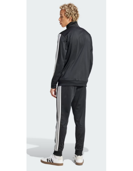 Adidas 3 Stripes Men's Tracksuit - Black
