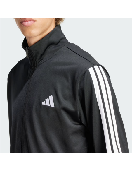 Adidas 3 Stripes Men's Tracksuit - Black
