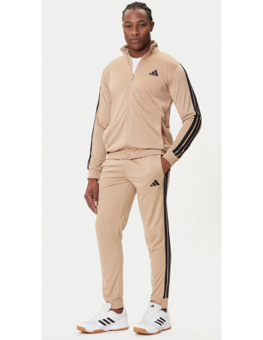 Tuta Uomo Adidas 3 Stripes - Beige