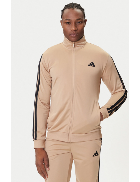 Adidas 3 Stripes Men's Tracksuit - Beige