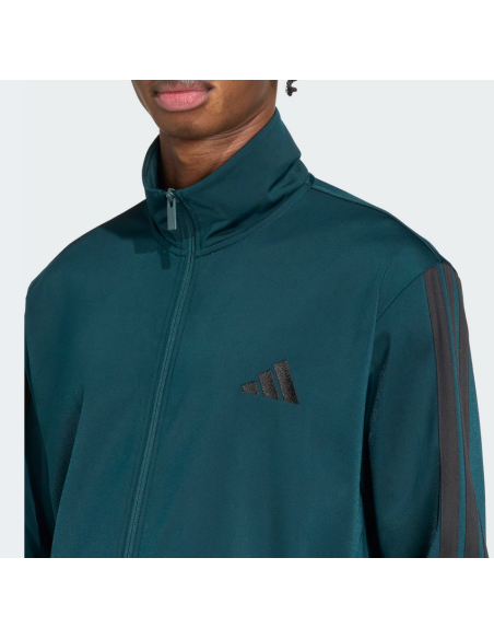 Tuta Uomo Adidas 3 Stripes - Verde