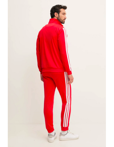 Chándal Adidas 3 Rayas Hombre - Rojo