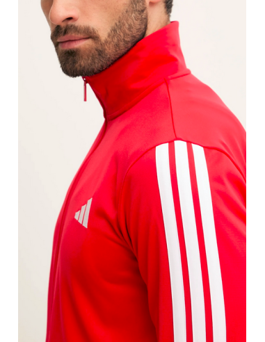 Tuta Uomo Adidas 3 Stripes - Rosso