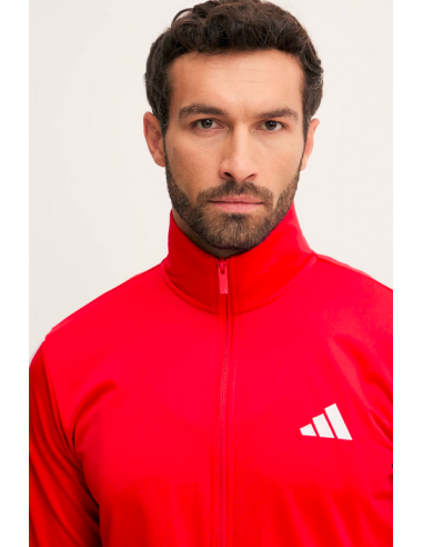 Adidas 3 Stripes Men's Tracksuit - Red